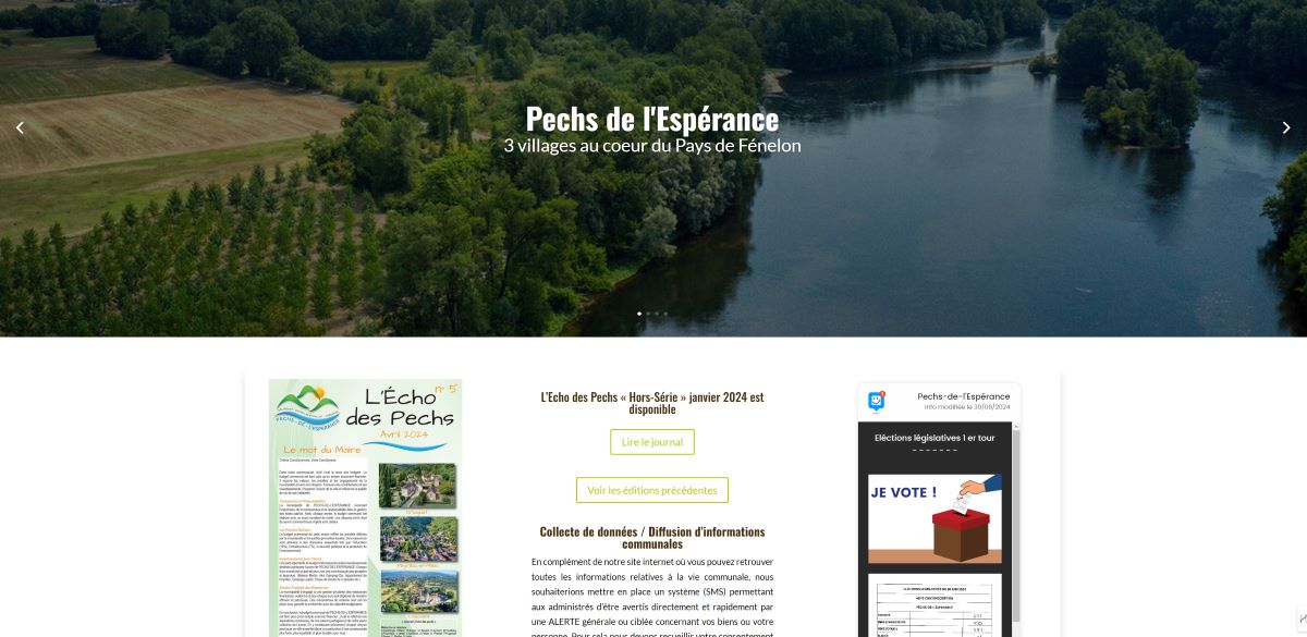 Pechs de l'espérance commune nouvelle Site DSO